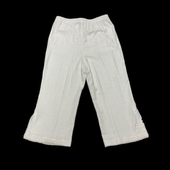 JOHN MARK Pull-On Cropped Wide Leg Pants - Picture 5 of 5